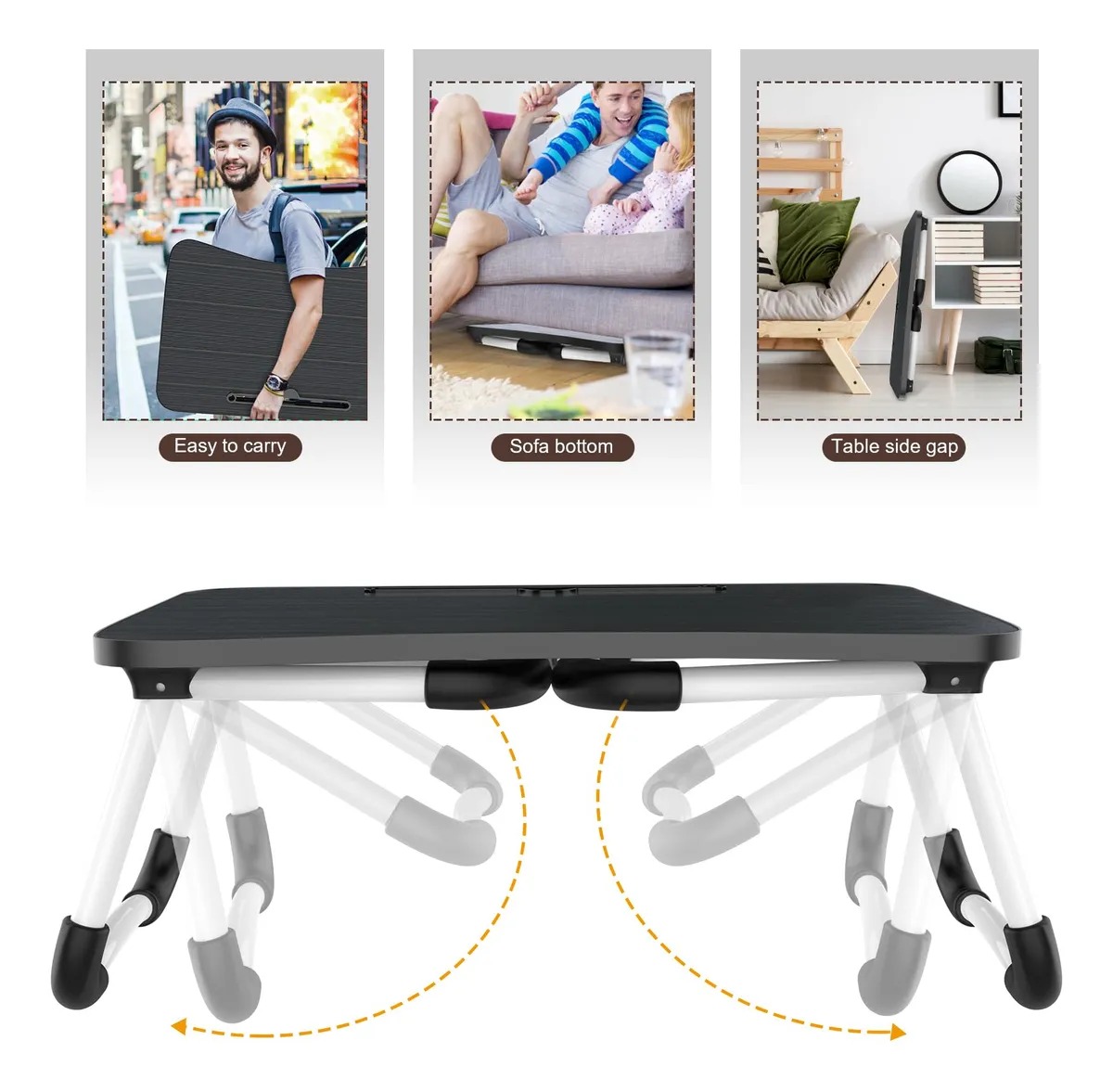 MESA ESCRITORIO PORTATIL Y PLEGABLE